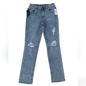 BUFFALO David Bitton Jayden High Rise Straight Leg Jeans NWT Sz.27